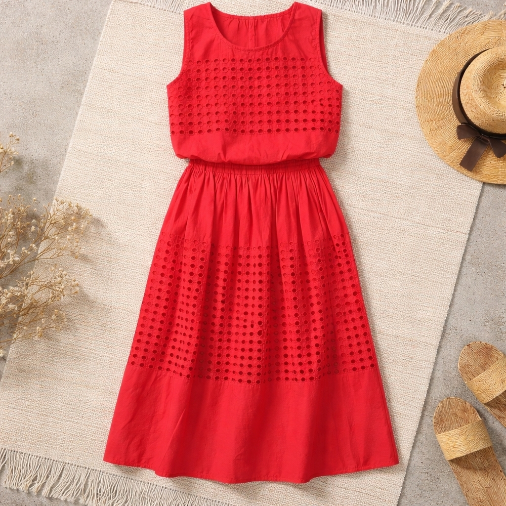 Jennifer & Grace Red Skirt And Top